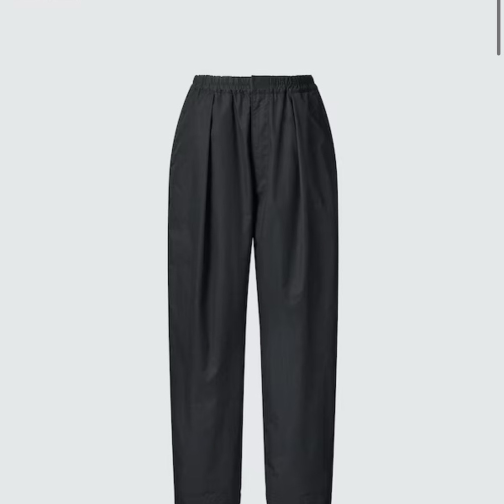 Uniqlo Woman’s cotton Black Pants, elastic band